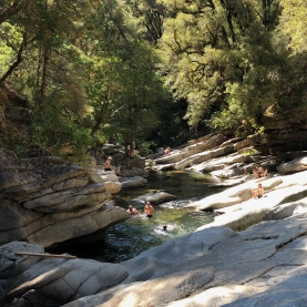 swimming at oregon creek